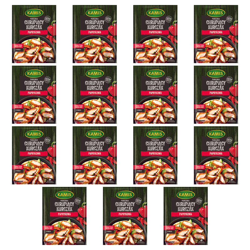 Kamis Panierka Chrupiący kurczak paprykowa 70 g X15